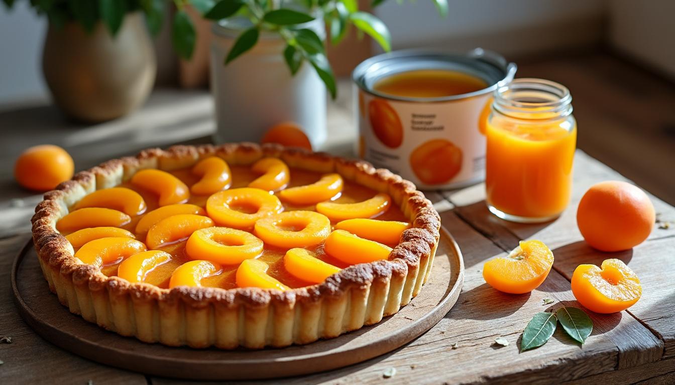 Veritable Tarte Aux Abricots En Boite