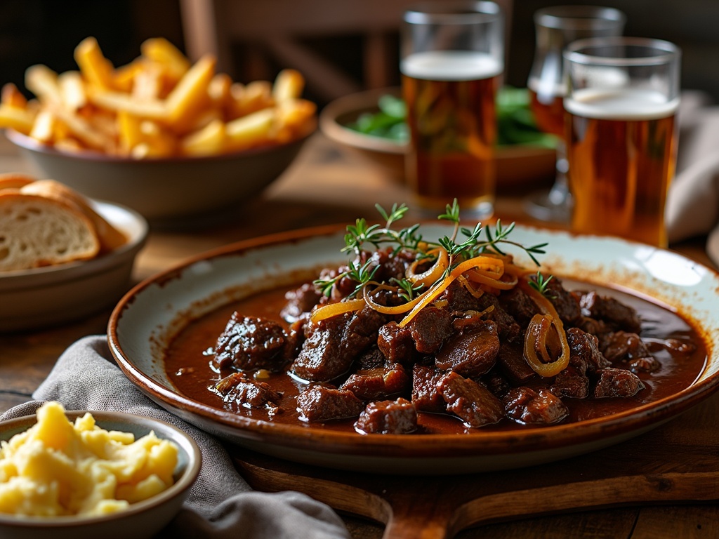 accompagnement carbonnade flamande