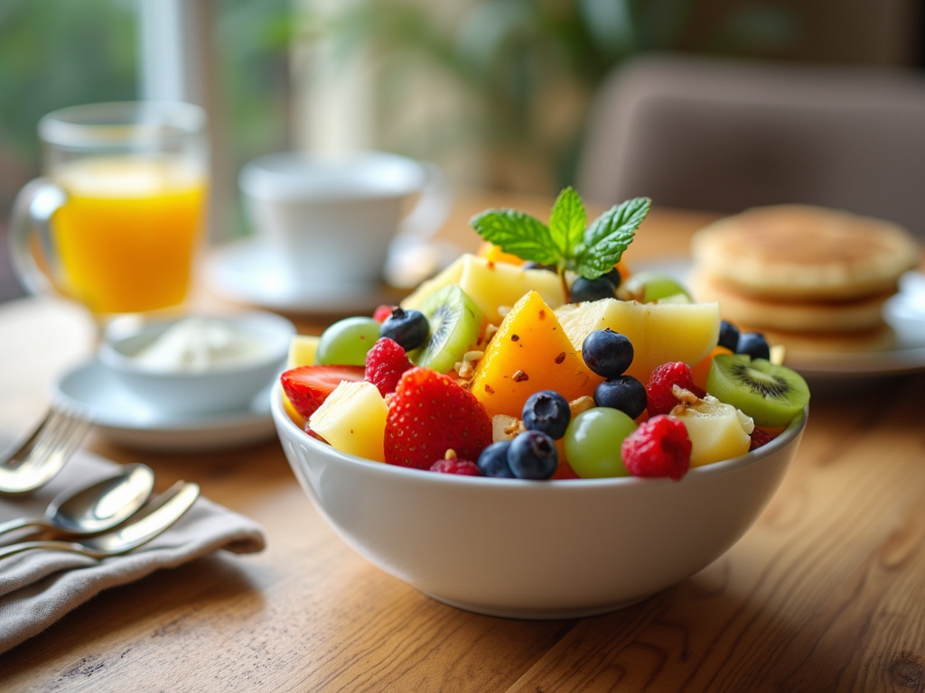 avec quoi peut on accompagner une salade de fruits