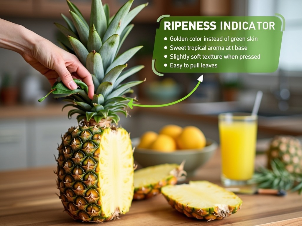 comment savoir si un ananas est mûr