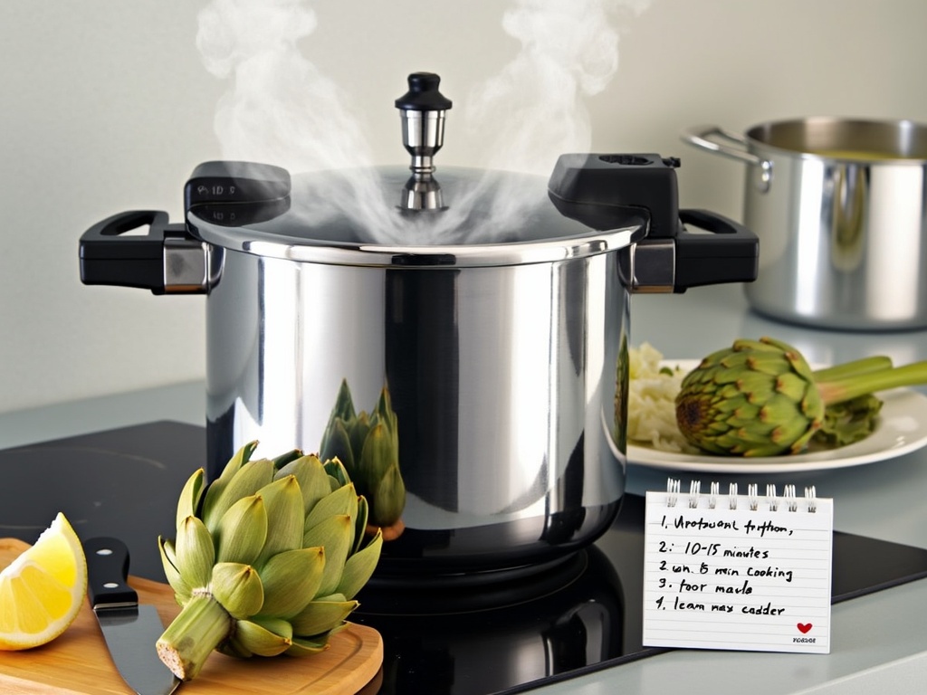 cuisson artichaut cocotte minute