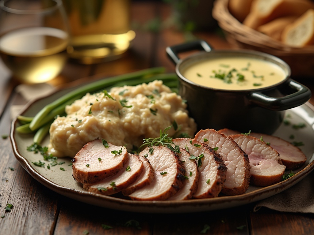 quelle viande pour accompagner une fondue de poireaux