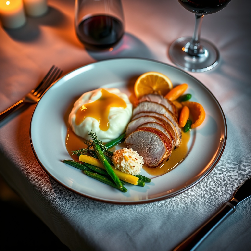 accompagnement canard à l'orange