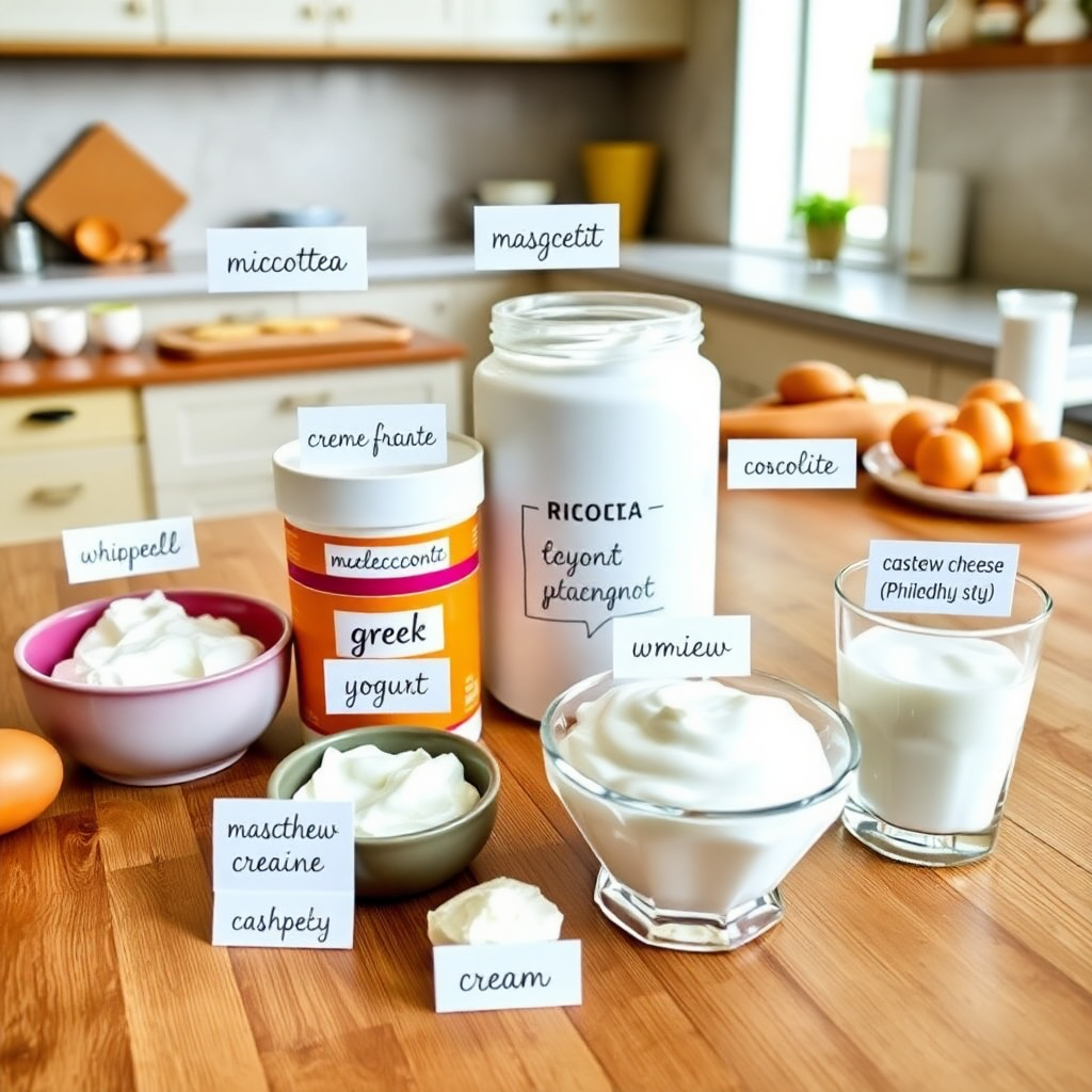 Par quoi remplacer la mascarpone