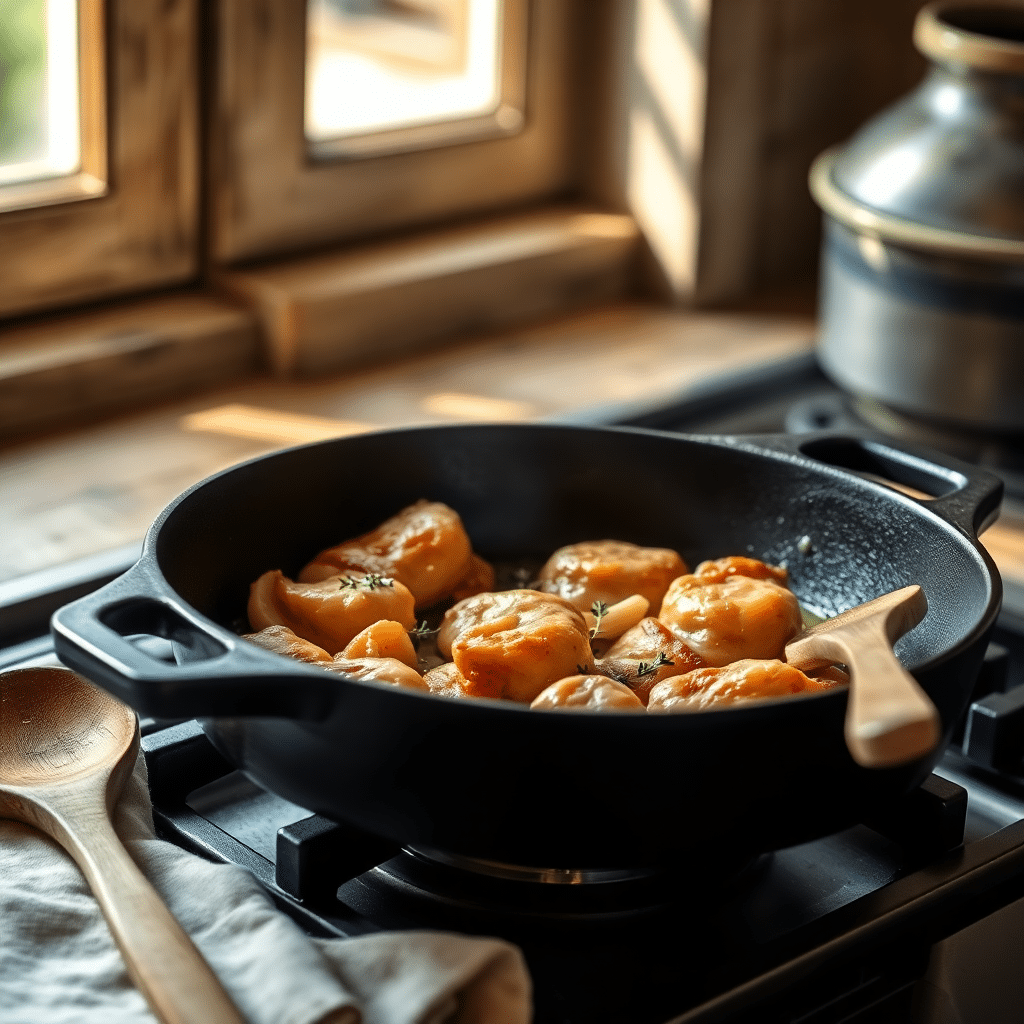 temps de cuisson gésiers à la poêle