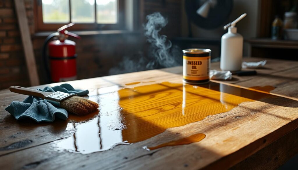 découvrez les dangers de l'huile de lin pour le bois, les risques associés et les précautions indispensables à prendre pour une utilisation sécurisée.