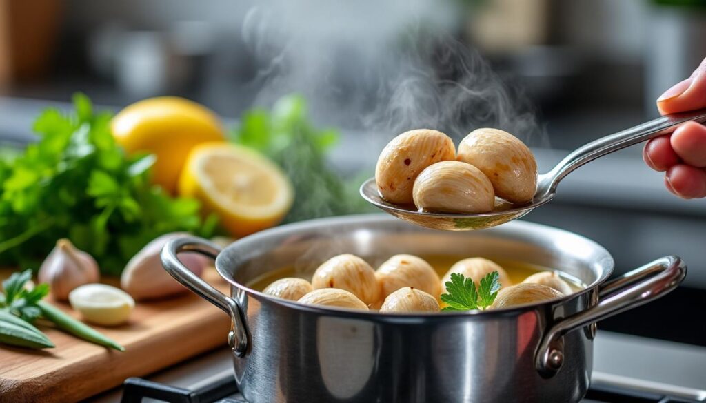 découvrez nos conseils pour cuire les bulots parfaitement, afin qu'ils restent tendres et savoureux à chaque bouchée.