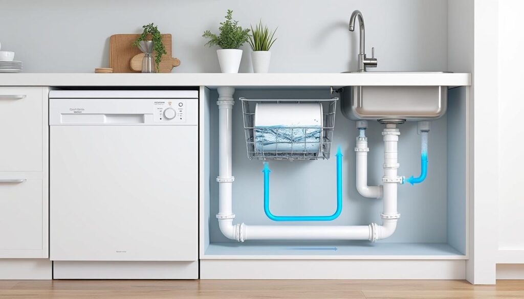 découvrez notre guide complet pour l'installation du schéma d’évacuation évier et lave-vaisselle, avec des conseils pratiques pour un montage efficace et durable.