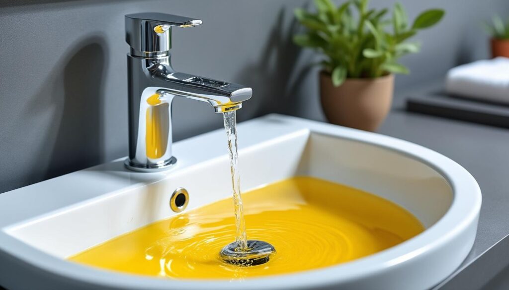 découvrez les causes courantes de l'eau jaune au robinet et les solutions efficaces pour retrouver une eau claire et propre chez vous.