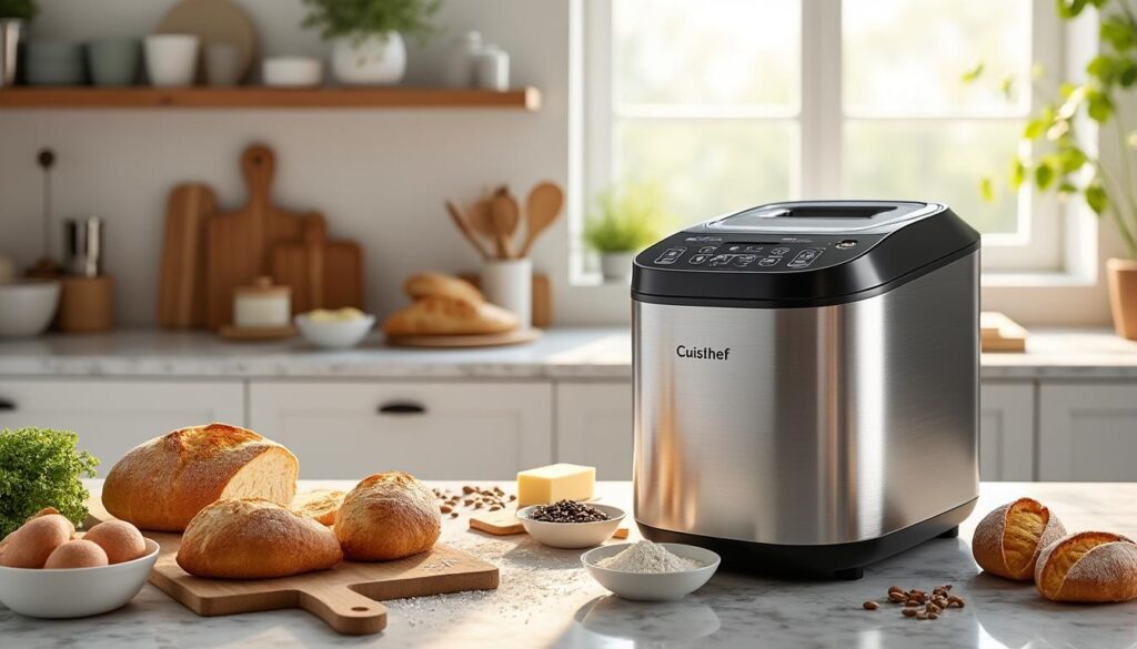 découvrez la machine à pain cuisichef avec des recettes faciles et des astuces gourmandes pour réussir tous vos pains maison en toute simplicité.