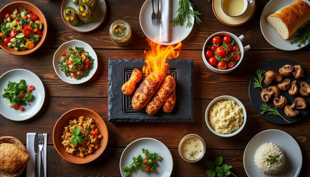 découvrez 10 idées d’accompagnements gourmands pour sublimer votre pierrade et ravir vos convives lors de vos repas.