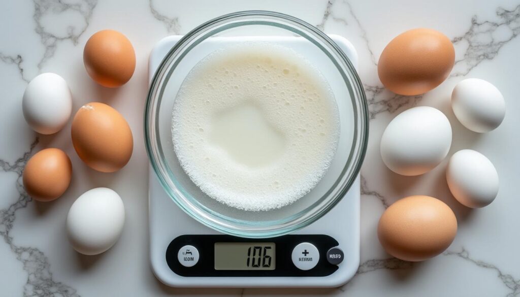 découvrez combien pèse un blanc d'œuf selon sa taille grâce à notre guide détaillé, idéal pour vos recettes et besoins nutritionnels.