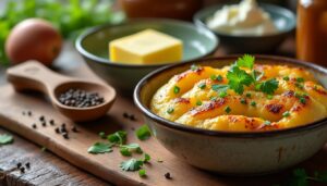 découvrez une recette facile et gourmande pour un écrasé de pommes de terre fondant, parfait pour un repas convivial et savoureux.