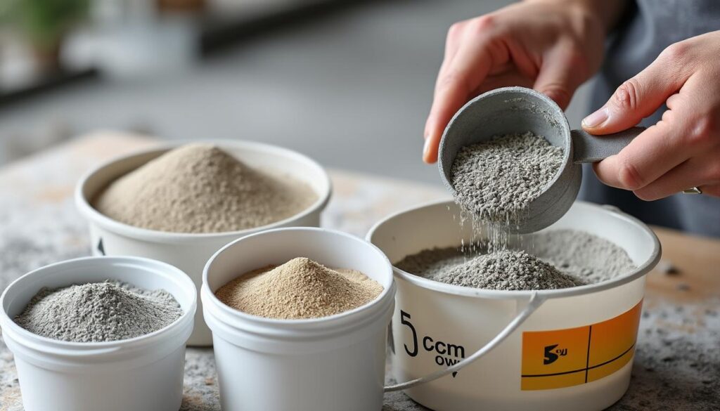 découvrez les proportions idéales de ciment et de sable pour réaliser une chape de 5 cm d'épaisseur, assurant solidité et durabilité optimales.