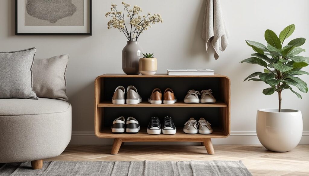 découvrez le meuble à chaussures nano : un rangement compact au design moderne, idéal pour optimiser l'espace dans votre entrée ou votre chambre.