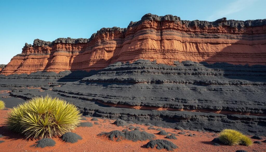 découvrez la stratified city à lanzarote, une formation rocheuse naturelle unique à explorer. plongez dans ce paysage volcanique exceptionnel et vivez une expérience inoubliable au cœur de la nature.