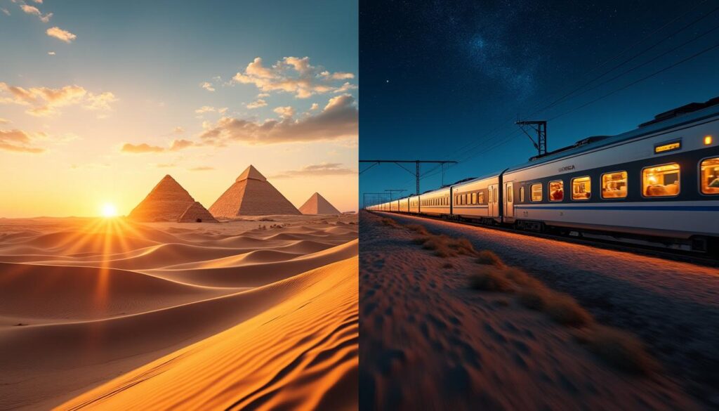 découvrez notre guide complet pour voyager en train en égypte, de jour comme de nuit. conseils pratiques, itinéraires, astuces et informations pour un voyage confortable et inoubliable.