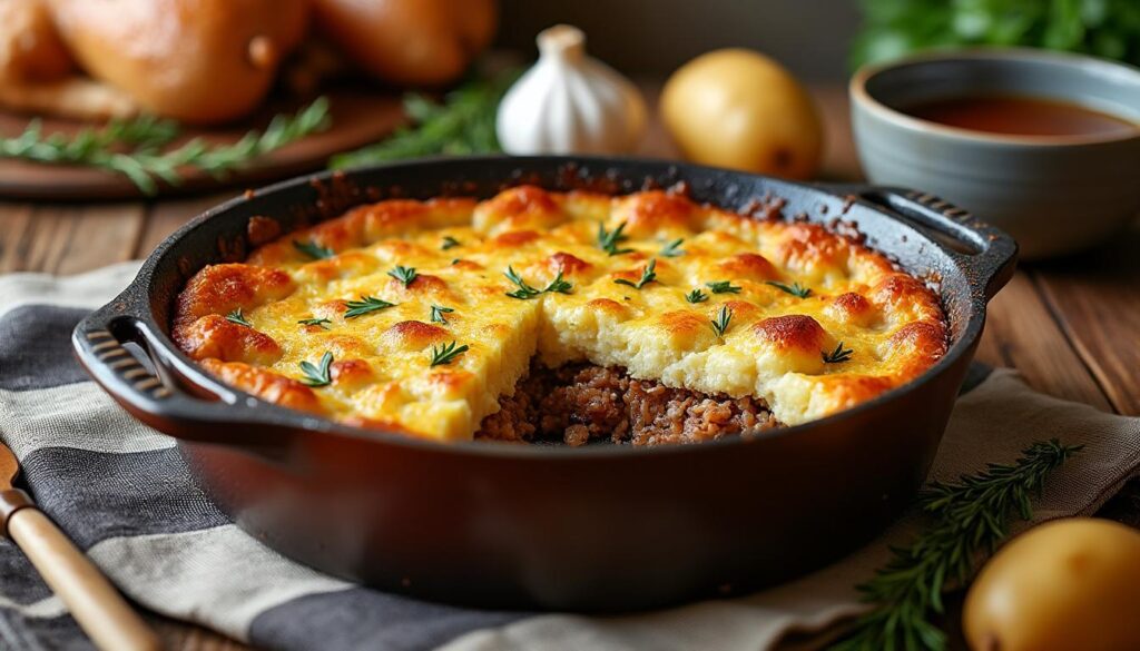 découvrez la recette traditionnelle facile du parmentier de canard grand-mère, un plat savoureux et réconfortant à préparer chez soi.