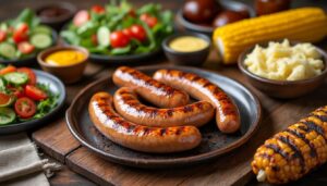 découvrez des idées faciles et savoureuses pour accompagner vos saucisses grillées et sublimer vos repas.