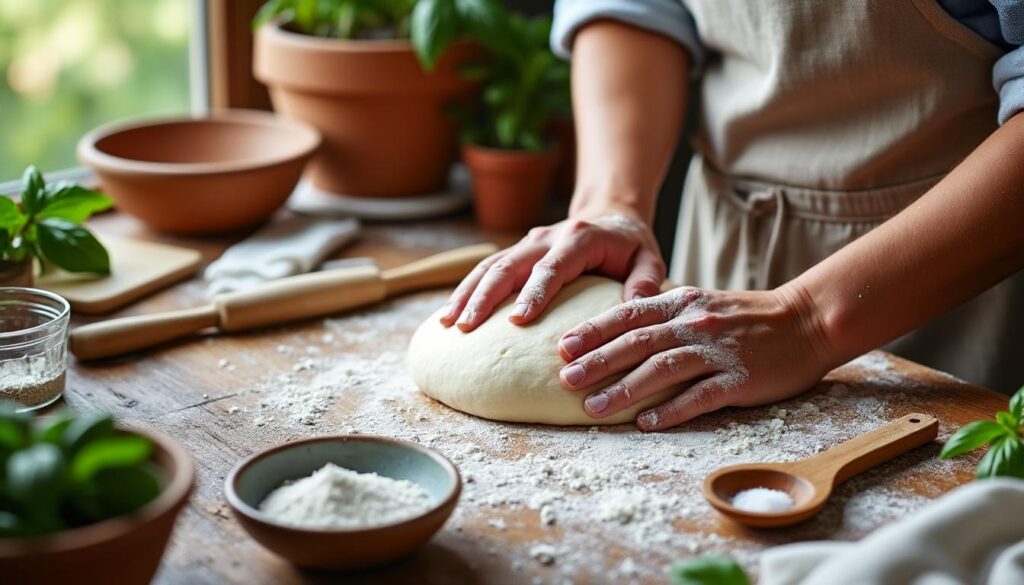 découvrez notre recette authentique de pâte à pizza napolitaine, simple à préparer pour réussir une pizza traditionnelle à la maison.