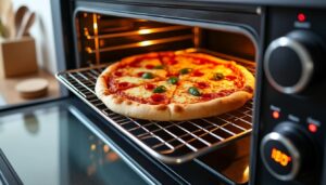 découvrez une méthode simple et efficace pour réchauffer votre pizza au four à 180°c, afin de retrouver tout son croustillant et sa saveur originale.