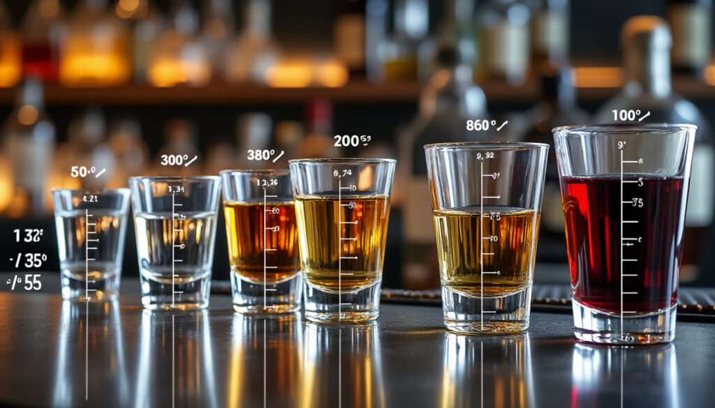 découvrez notre tableau des doses d'alcool en cl au bar, un guide pratique et essentiel pour maîtriser vos consommations et profiter en toute sécurité.
