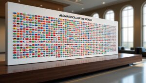 découvrez la liste complète de tous les pays du monde classés par ordre alphabétique, pour une référence facile et rapide.
