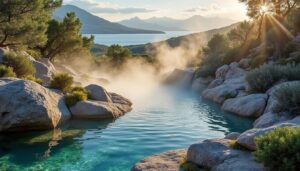découvrez où se baigner gratuitement dans les sources chaudes naturelles de corse en 2025. guide complet des meilleurs spots pour une expérience thermale authentique et gratuite.