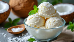 découvrez notre recette facile et onctueuse de glace coco maison pour un dessert frais et gourmand à préparer en toute simplicité.