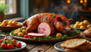 découvrez la recette traditionnelle du leitão bairrada, le célèbre cochon de lait portugais, pour savourer un plat authentique et savoureux de la cuisine portugaise.