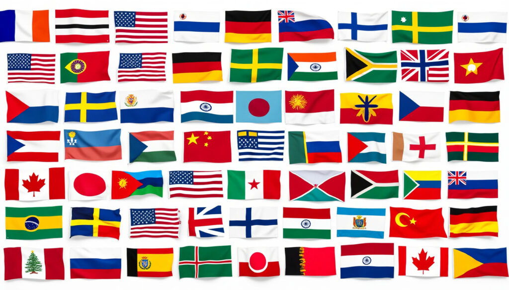 découvrez tous les drapeaux du monde classés par ordre alphabétique, une ressource complète pour apprendre et explorer les symboles nationaux.