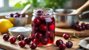 apprenez à préparer facilement des cerises amarena maison avec cette recette simple et rapide. idéale pour agrémenter vos desserts et boissons avec une touche artisanale.