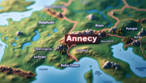 découvrez la localisation d'annecy sur la carte de france ainsi que des informations clés sur cette charmante ville des alpes.