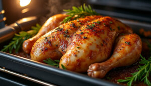 découvrez comment cuire parfaitement des cuisses de poulet au four avec nos conseils pratiques, temps de cuisson idéaux et astuces pour un résultat savoureux et tendre à chaque fois.