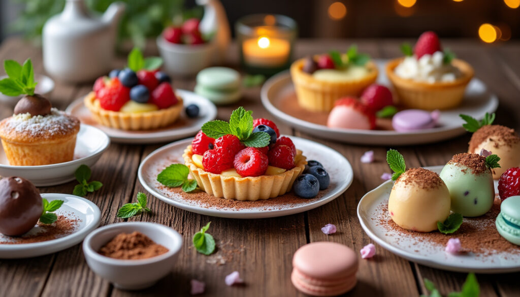 découvrez des desserts apéro dînatoire faciles et gourmands pour régaler tous vos invités lors de vos soirées conviviales.