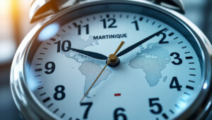 découvrez l'heure actuelle exacte en martinique et comprenez le décalage horaire avec votre localisation. informations précises pour votre voyage ou vos communications.