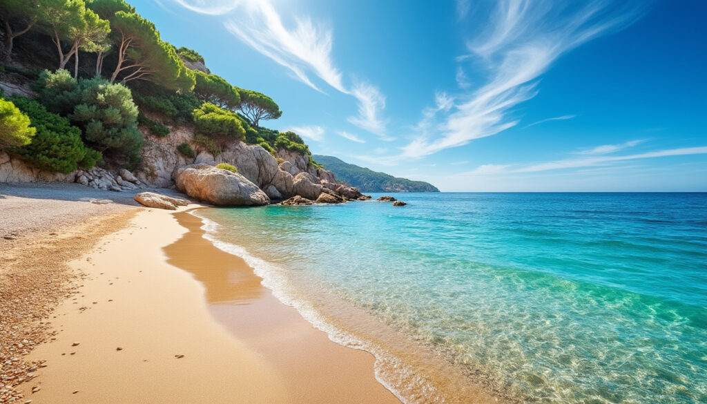 découvrez la plage de la calade à toulon, un coin paradisiaque où sable fin et eaux cristallines vous invitent à la détente et aux plaisirs balnéaires.
