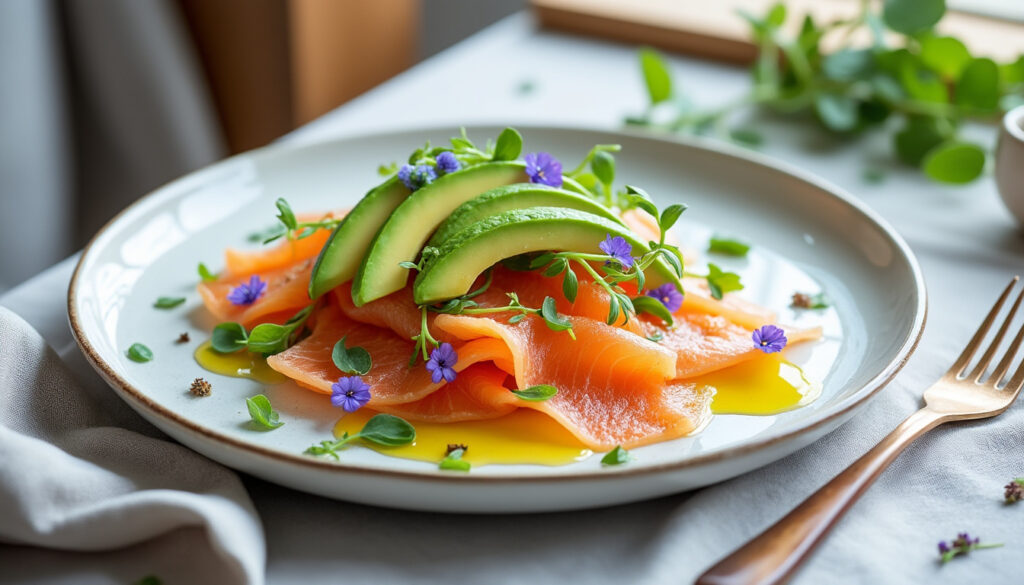 découvrez nos recettes d'entrées froides gastronomiques faciles, rapides et raffinées pour séduire vos invités avec élégance et simplicité.
