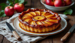 découvrez la recette traditionnelle de la tarte tatin grand-mère, facile à réaliser et pleine de saveurs authentiques pour un dessert gourmand et classique.