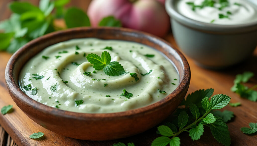 découvrez notre recette facile de sauce falafel maison au yaourt et aux herbes, parfaite pour accompagner vos falafels et apporter fraîcheur et saveurs à vos plats.