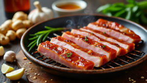 découvrez une marinade facile et savoureuse pour poitrine de porc : des ingrédients simples pour une viande tendre et parfumée, idéale au barbecue.